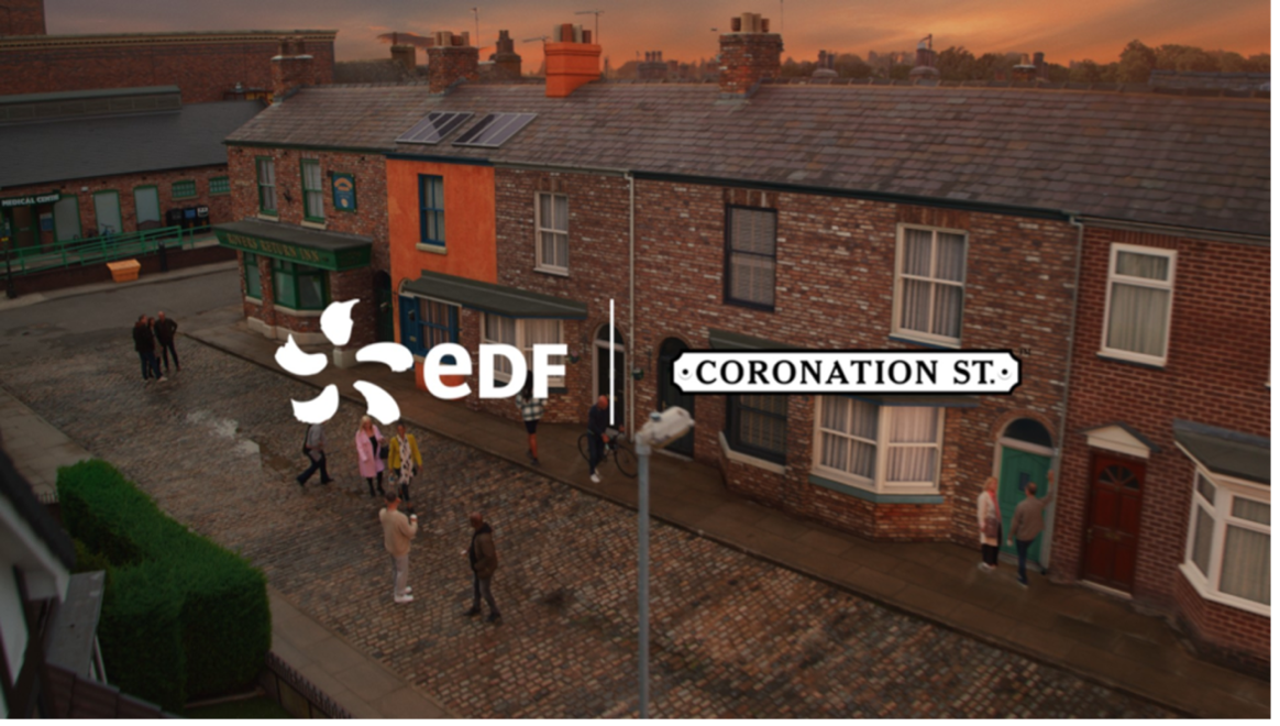 Disrupting the category by building energy saving into Coronation Street 
